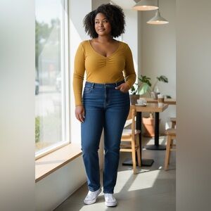 Banana Republic women’s olive bodysuit